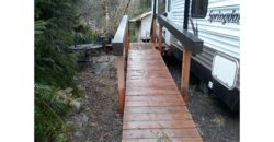 21015  2014 RV Trailer with ADA Ramp.