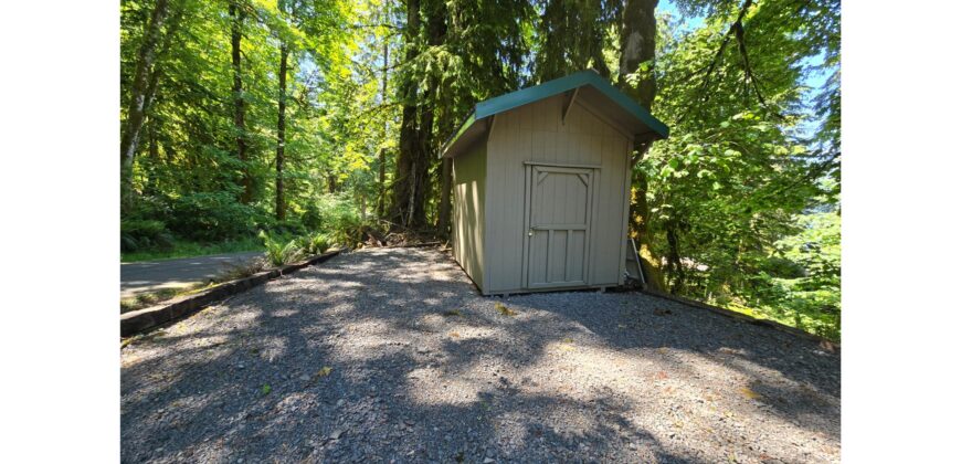 12084  Large RV Cover, Shed on Level, Graveled, Site.