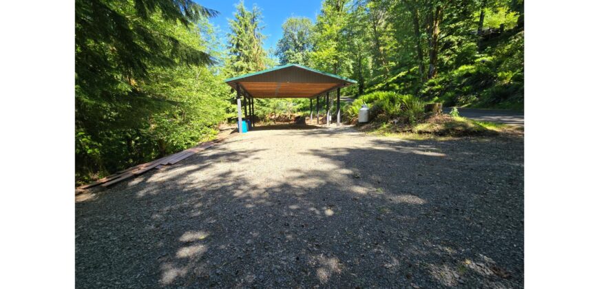 12084  Large RV Cover, Shed on Level, Graveled, Site.