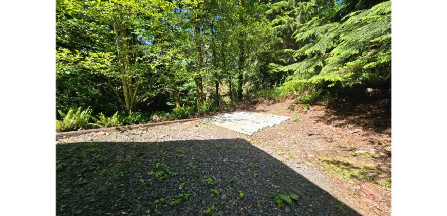 12084  Large RV Cover, Shed on Level, Graveled, Site.